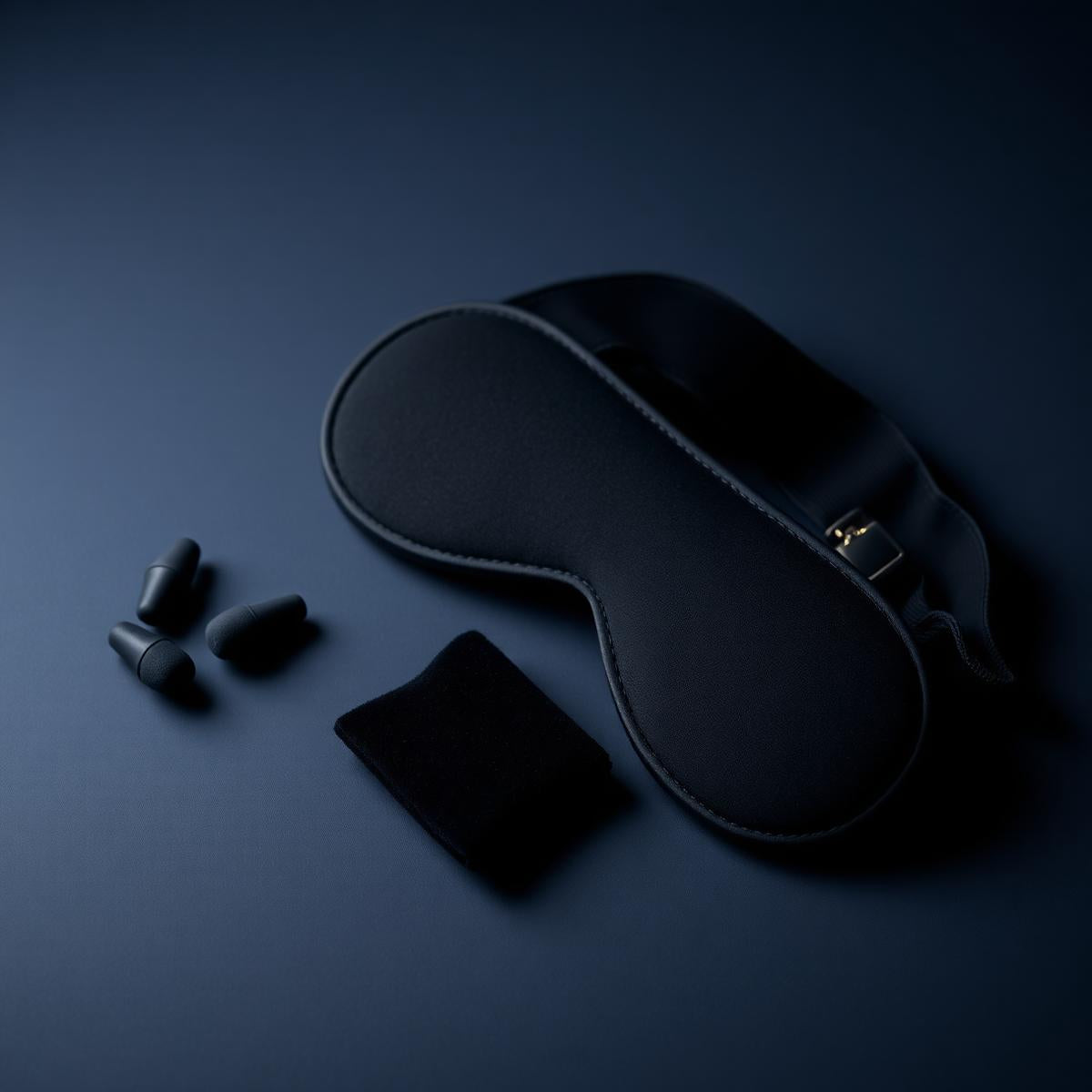 Blackout Sleep Mask med reisepose og ørepropper